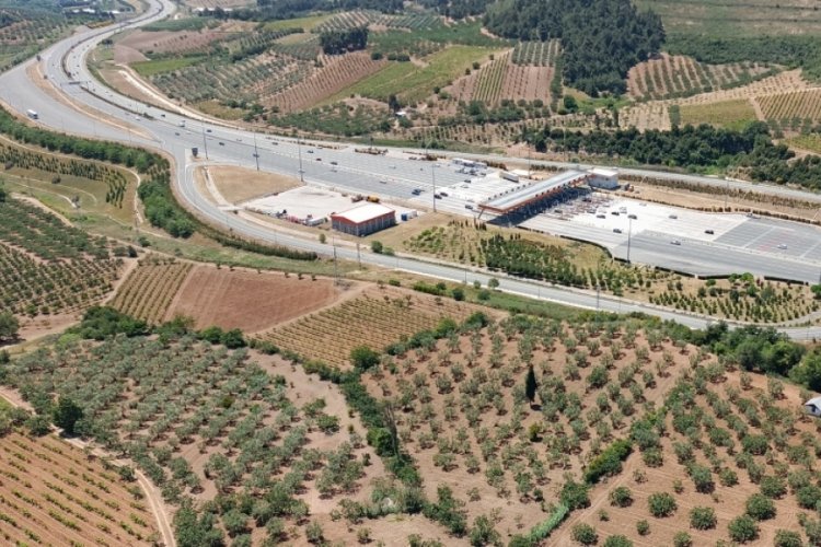 Bursa'da tatil trafiğine jandarmadan helikopterle denetim!