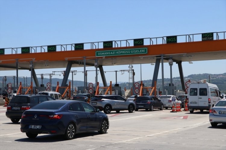 Bayram yolculuğu başladı! Bursa güzergahında trafik...