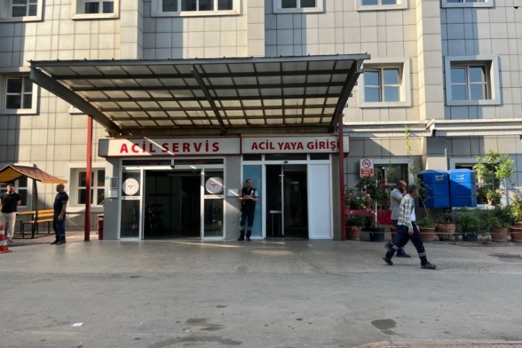 Bursa'da kendini kesen kesene!
