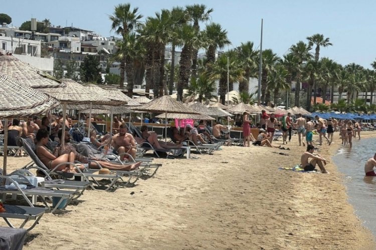Plajlarda 'bayram' yoğunlu