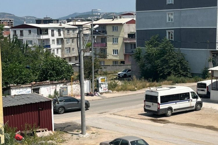 Bursa'da pes dedirten görüntü!