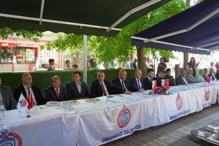 Orhangazi protokolü bayramlaşma programında bir araya geldi!