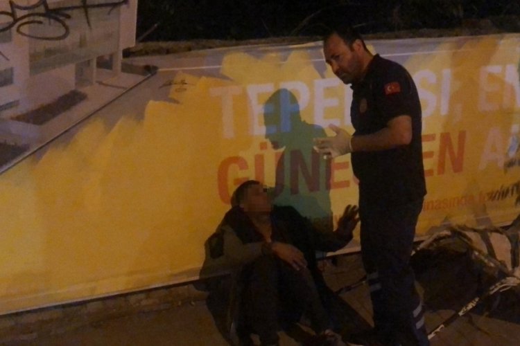 Dilencinin yeni numarası sağlık ekipleri gelince ortaya çıktı