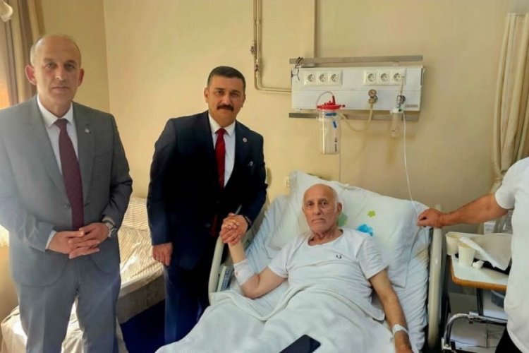 Selçuk Türkoğlu'ndan, Öztürk Alacan'a ziyaret!