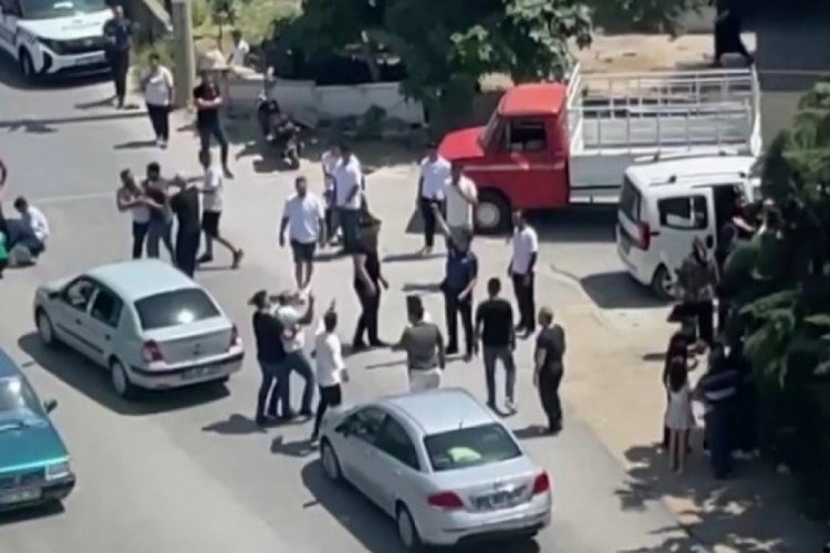 Polis havaya ateş açmak zorunda kaldı!