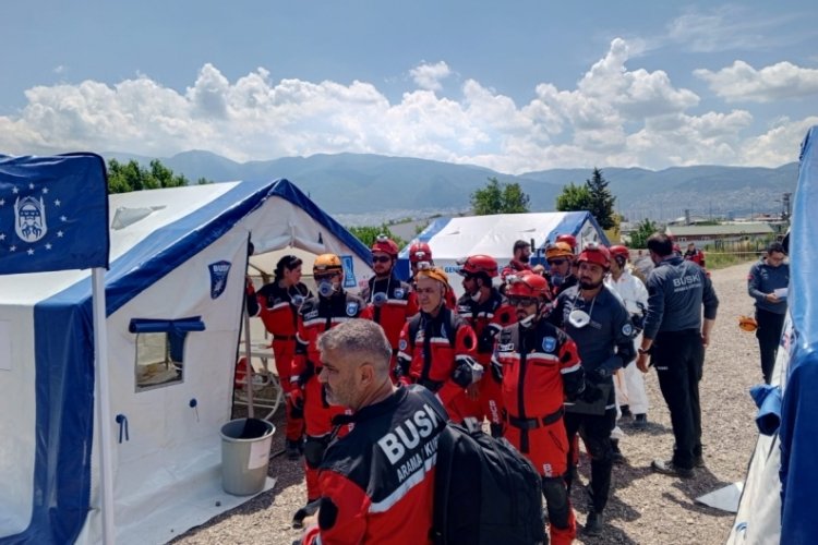 BUSKİ arama ve kurtarma ekibi akredite oldu