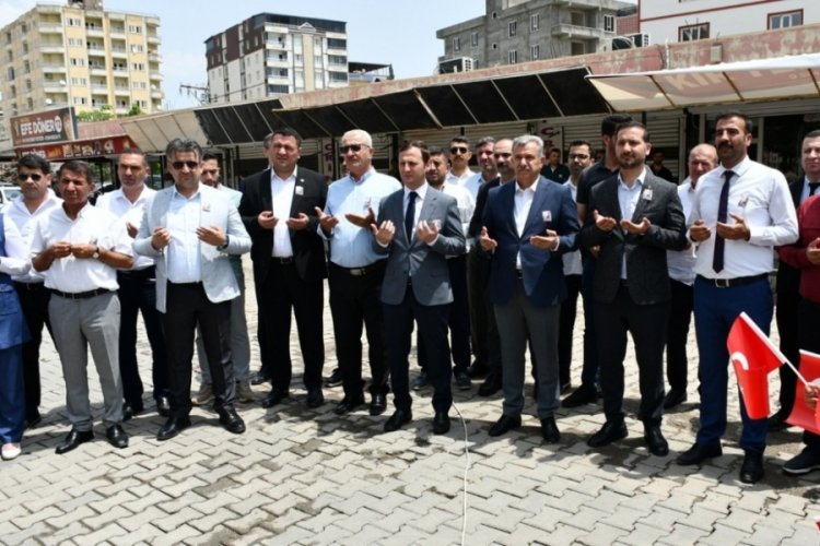 Batman'da terör saldırılarında şehit olan Aybüke öğretmen ve 2 asker için tören düzenlendi