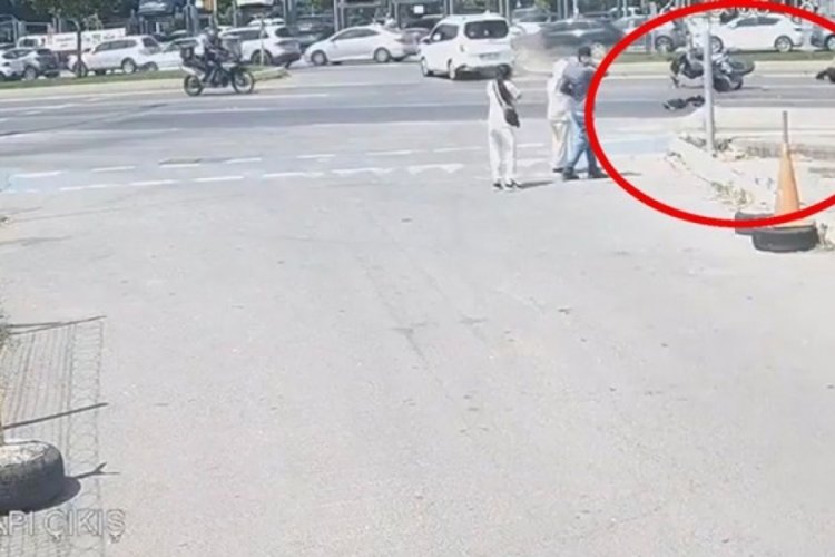 Motosikletli polisler ölümden döndü