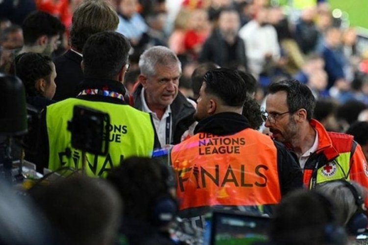 Uluslar Ligi final maçında bir taraftar hayatını kaybetti