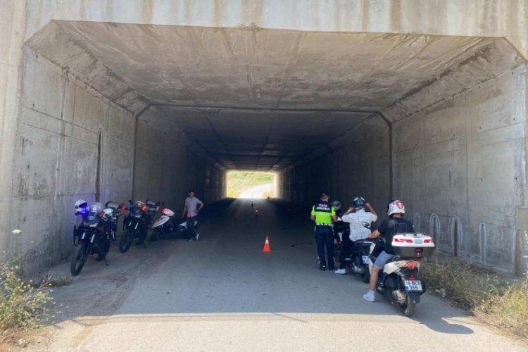 Bursa'da motosikletlilere şoke uygulama!