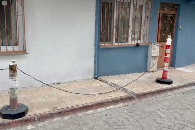 Park yeri için duba koyanlar yandı!