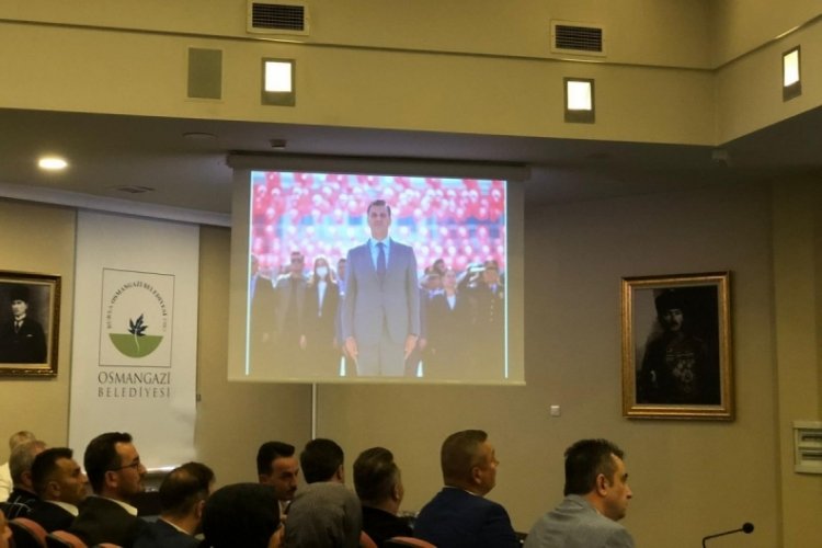 Osmangazi Belediyesi'nde Başkan Zeyrek anıldı
