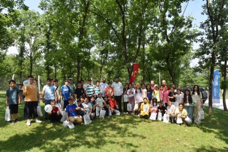 Çocuklar önce okudu, sonra eğlendi 