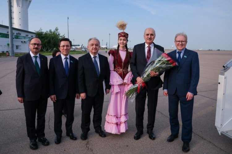 TBMM Başkanı Kurtulmuş, Kazakistan'da