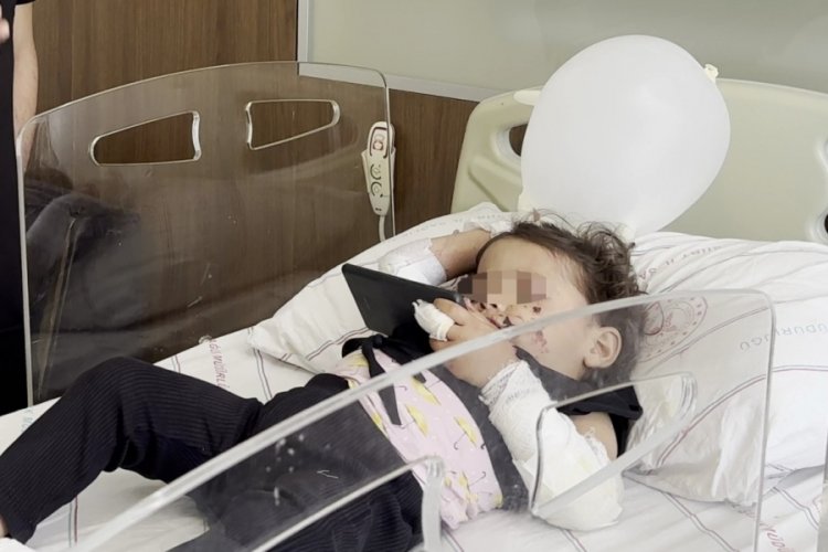 Siirt'te 5. kattan düşen 1.5 yaşındaki çocuğun sağlık durumu iyi
