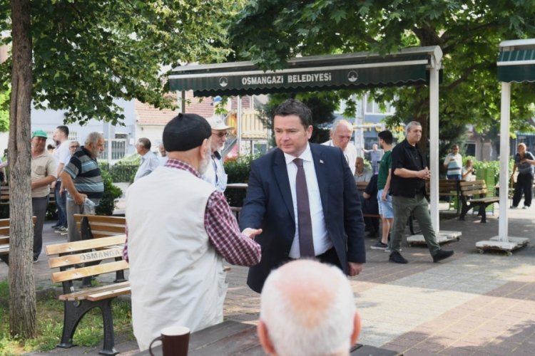 Başkan Aydın Osmangazi'yi mahalle mahalle geziyor