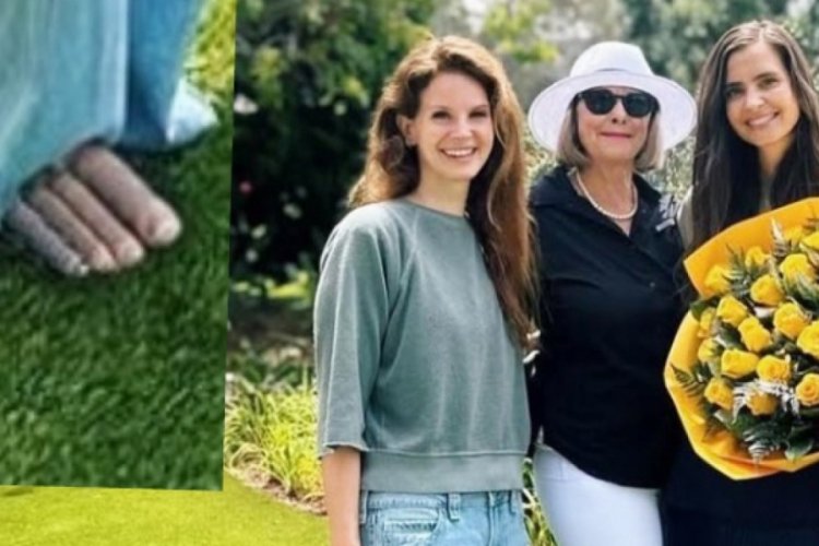 Lana Del Rey'in ayak parmakları gündem oldu