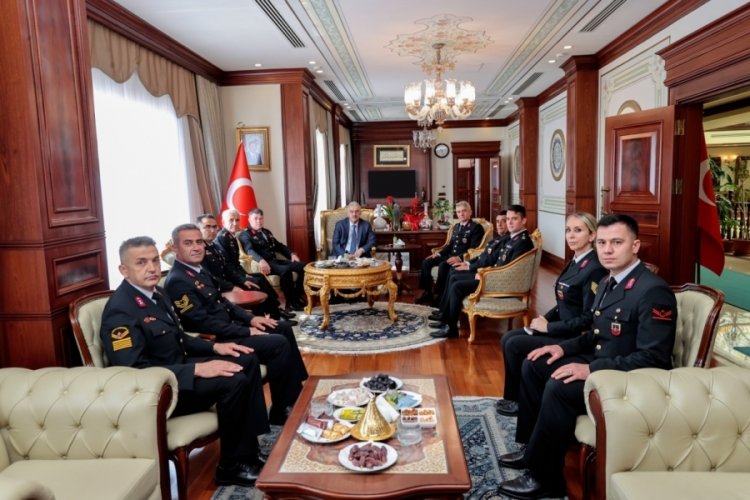 Bursa Valisi Erol Ayyıldız, jandarma teşkilatının 186. kuruluş yılını kutladı