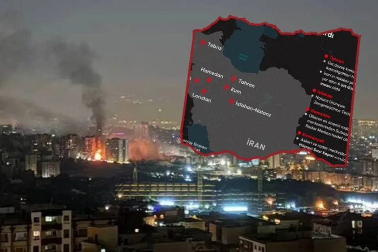 İsrail İran'da nereleri vurdu son dakika? Hedef alınan yerler şaşırttı