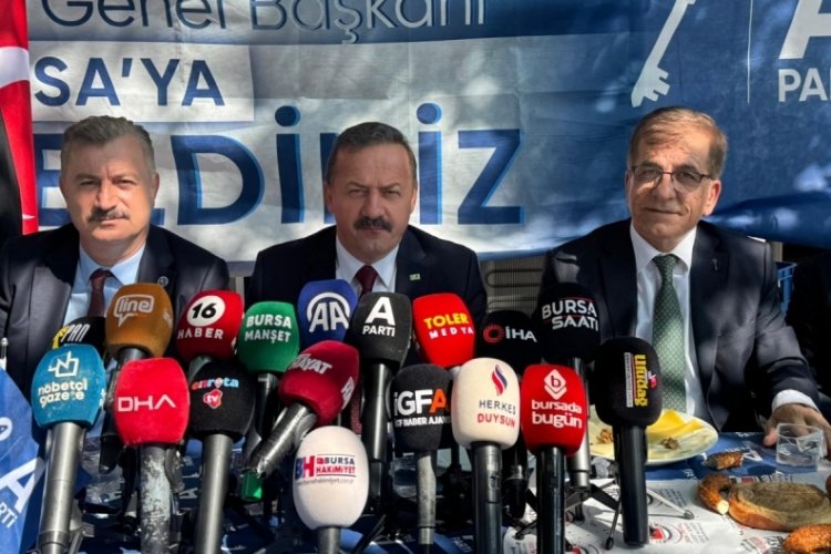 A Parti Genel Başkanı Ağıralioğlu Bursa'da! "Biz millete emanetiz"