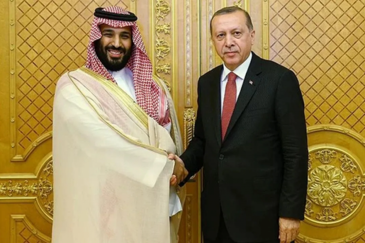 Cumhurbaşkanı Erdoğan, Veliaht Prensi Selman ile görüştü