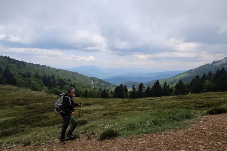Uludağ'ın bilinmeyen yüzünde yürüyüş! Nefesleri kesti