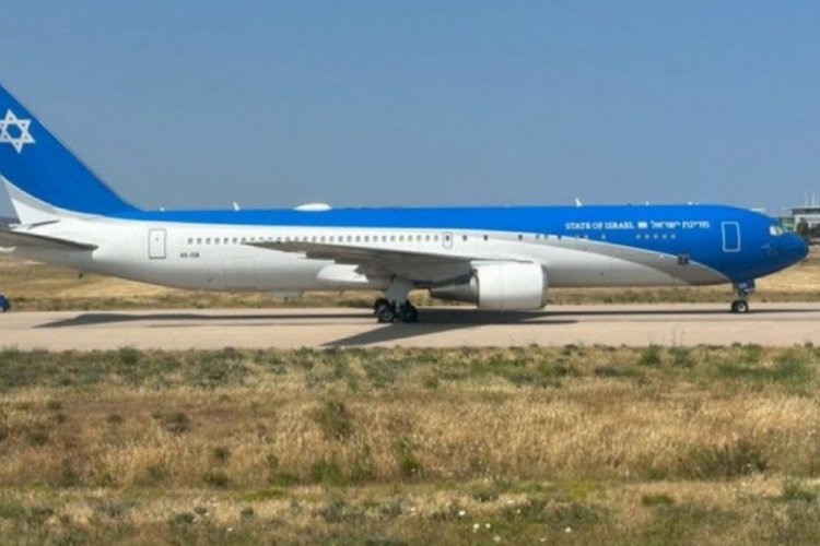 Netanyahu'nun uçağı Yunanistan'da görüntülendi