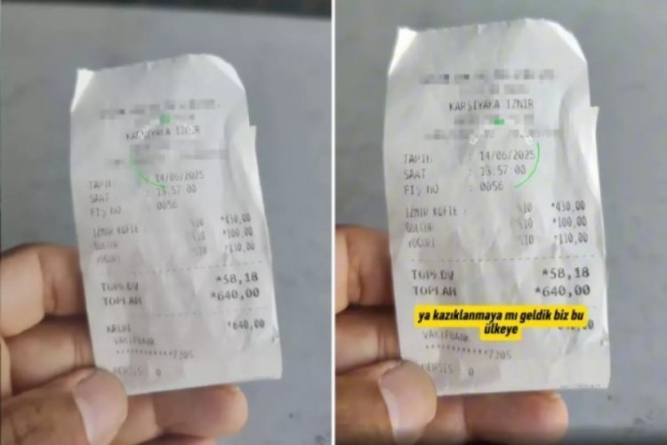 Hesabını görünce şoke oldu: Kazıklanmaya mı geldik?