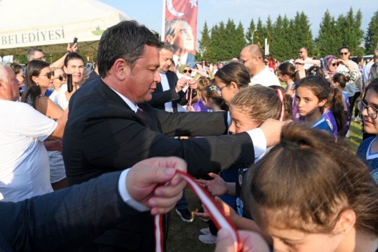 Genç voleybolcuların kalbi Osmangazi'de attı