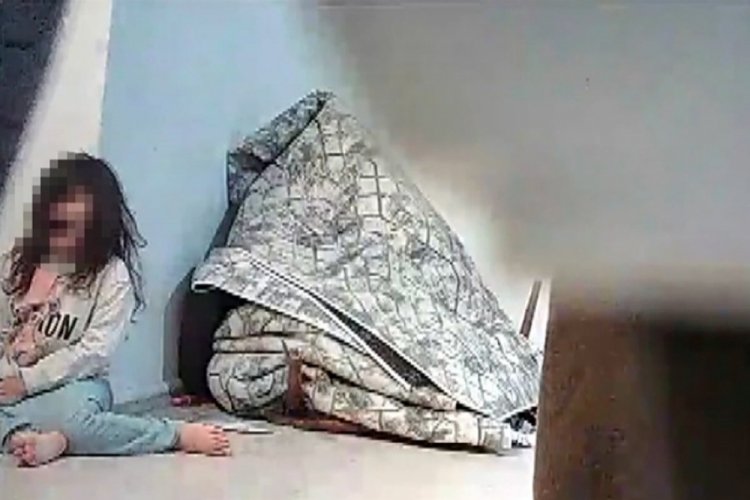 Çocuğuna şiddet uygulayan anne yakalandı! Eşi görüntüleri izlerken dondu kaldı