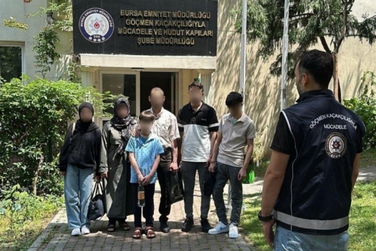 Bursa'da göçmen operasyonu!