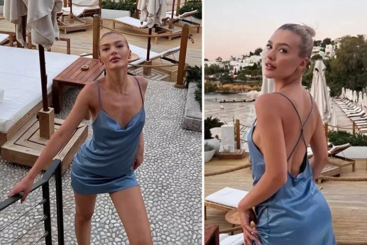 Melisa Döngel'den kovboy şapkalı cesur poz