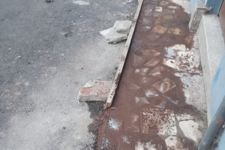 Bursada Bugün yazdı sorun çözüldü! O sokak eski düzenine kavuştu