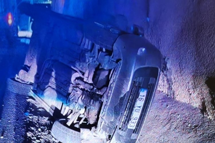 Bursa'da yürekleri ağza getiren kaza!