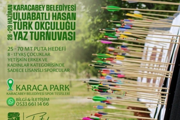 Karacabey'de okçuluk rüzgarı!