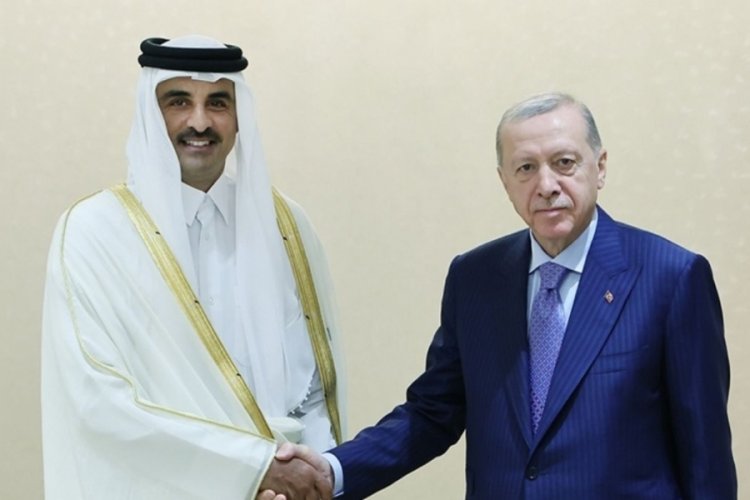 Cumhurbaşkanı Erdoğan Katar Emiri ile görüştü
