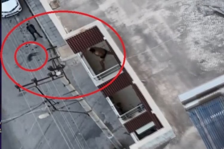 Balkondan uyuşturucu atan şüpheli dronla tespit edildi: 9 gözaltı