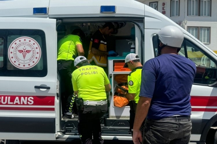 Bursa'da yürekleri ağza getiren kaza!