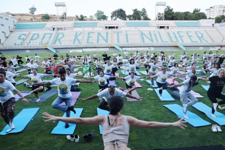 Bursa'da Yoga Günü'ne özel etkinlik