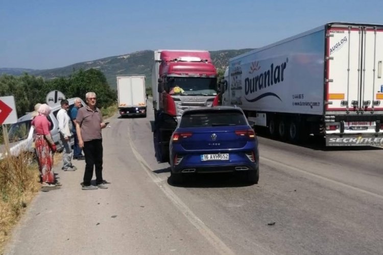 Bursa'da faciadan dönülen kaza!