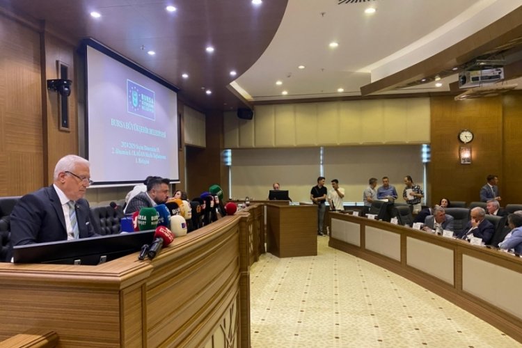 Bursa Büyükşehir Meclisi toplandı