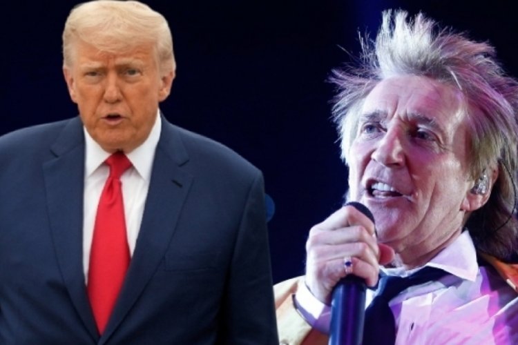 Rod Stewart, eski dostu Donald Trump'ı yerden yere vurdu