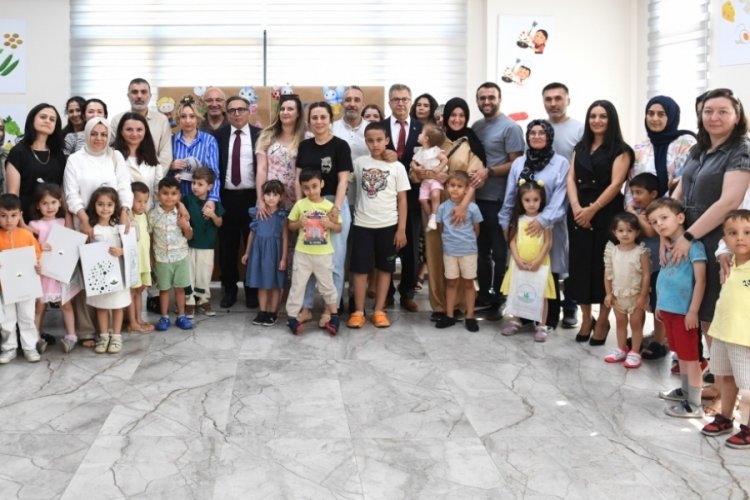 Minik öğrencilerin Osmangazi'de karne heyecanı