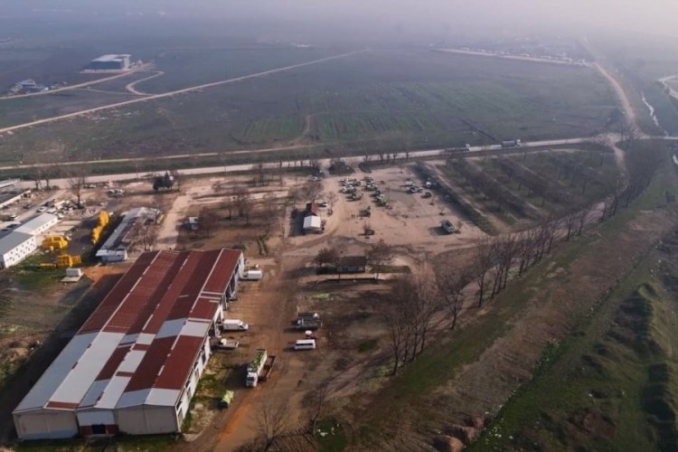 Yenişehir yaş sebze meyve hali için her şey hazır!