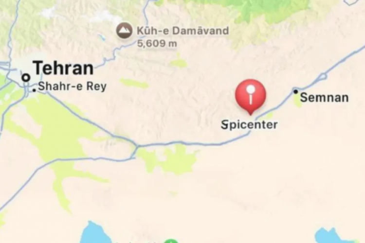 İran'da deprem!