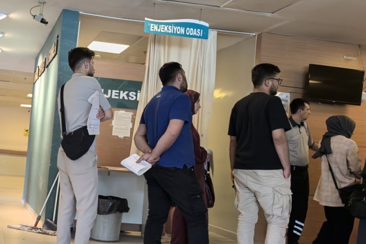 Bursa'da 30 fabrika işçisi hastanelik oldu!
