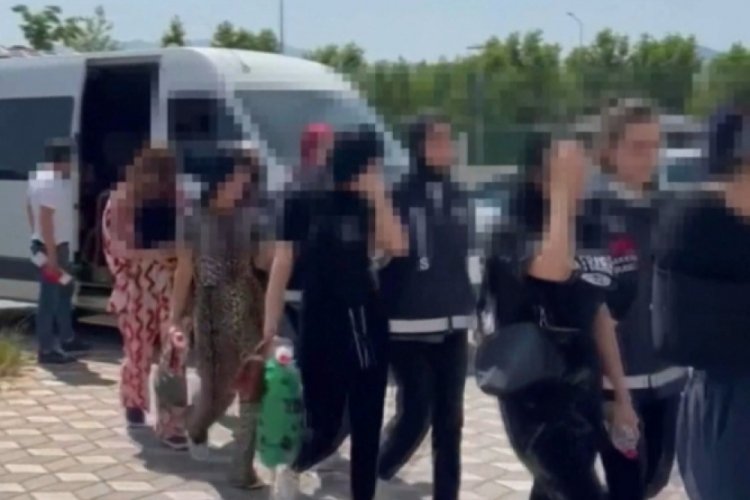 Fuhuş operasyonunda 6 şüpheli yakalandı, 6 mağdur kadın kurtarıldı