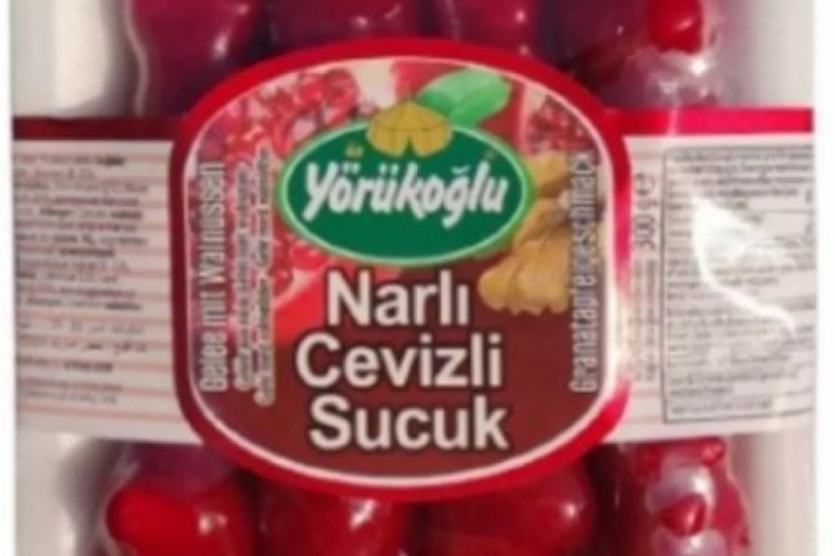 Ünlü Türk markasının cevizli sucuğu toplatılıyor!