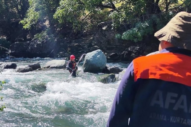 Derenin sularında kaybolan vatandaşı arama çalışması yeniden başladı