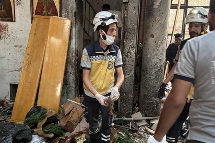 Suriye'deki kilise saldırısına ilişkin Türkiye'den açıklama